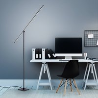PURE Grafo LED floor lamp with a touch dimmer