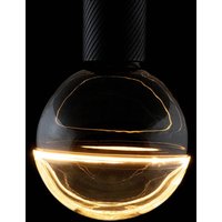 SEGULA LED globe Illusion E27 G145 clear/black 6W 1900K dimmable