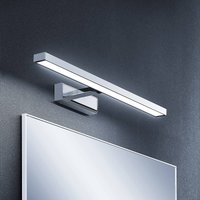 Lindby LED-spegellampa Jukka, 60 cm, krom, metall, IP44