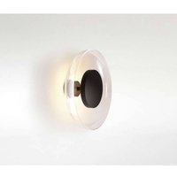 Applique murale LED MARSET Aura Plus Ø 25 cm On/Off, translucide