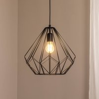 Opviq Suspension Diamond, noir, métal, Ø 37 cm, E27