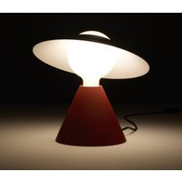 Stilnovo Fante LED-bordslampa, 2 700 K, röd