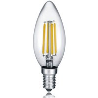 Trio Lighting LED candle E14 4 W filament, 2,700 K switch dimmer