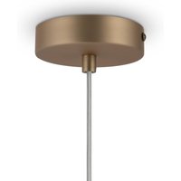 Maytoni Basic form pendant light, white/gold, 1-bulb.