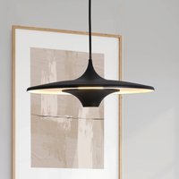 Viokef Suspension LED Rene, noir, Ø 42 cm, métal