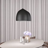 FRITZ HANSEN Suspence P2 hanging Ø 38.5 cm, black