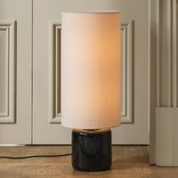 Lampe sur pied Florian de Globen Lighting, blanc/noir, hauteur 80 cm