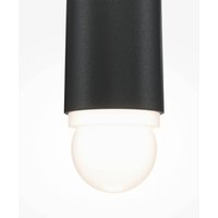 Maytoni Cascade LED-hänglampa, svart, 1 lampa
