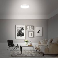 Briloner Plafonnier LED B smart RGBW à intensité variable blanc Ø 42 cm