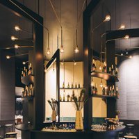 SEGULA LED-lampa E27 5 W G95 1 900 K dimbar smoke