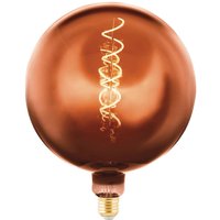 EGLO LED-glob G200 E27 4W 1 600 K filament koppar