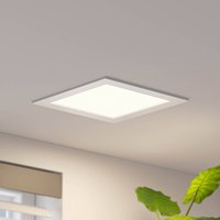 Lámpara empotrable Prios LED Helina, plata