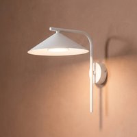 TK Lighting Lume S wall light, greige, metal, 31 cm high, GX53