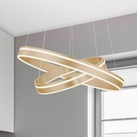 Q-Smart-Home Paul Neuhaus Q-VITO LED pendant light, 2 rings