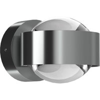 Top Light Puk Mini Wall, G9, clear lenses, matt chrome