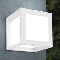 ORION Utomhusvägglampa Henry, 16 x 16 x 16 cm, vit