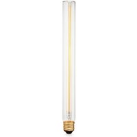 DESIGN BY US LED bulb Tube 300 Plissé, E27, 4 W, 2,200 K, dimmable