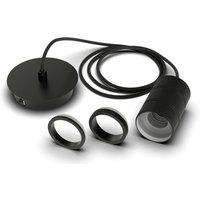 Calex Retro suspension, à 1 lampe, noire