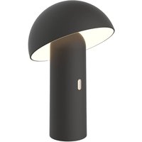 Aluminor Capsule LED-bordslampa, mobil, svart