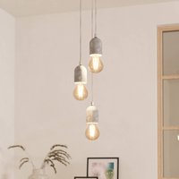 EGLO Minimalistiskt designad taklampa Silvares