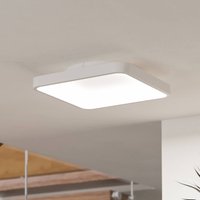 EGLO connect Smart-LED taklampa Loretello-Z, kantig, vit