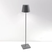 Zafferano Poldina XXL rechargeable floor lamp IP54 grey