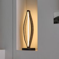 OSRAM LED table lamp Decor Flat Felt grey, felt, 3,000 K