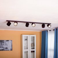 ALDEX Ceiling spotlight 1047PL_K, 6-bulb, black