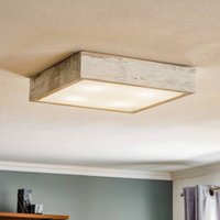 Argon Taklampa Tromsö, 40x40 cm, vit antik