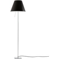 Luceplan Costanza golvlampa D13tif aluminium/svart