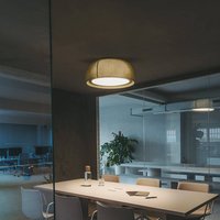 LEDS-C4 LED-taklampa Gong, grön, 2.700 K, Ø 61,2 cm