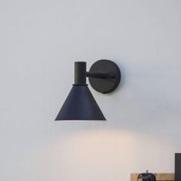 PR Home outdoor wall lamp Minitripp, black, IP44, metal