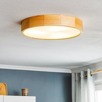 Envostar Kerio ceiling lamp Ø 47 cm natural pine