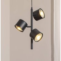 ALDEX Pendellampa 1047E, 3 lampor, svart