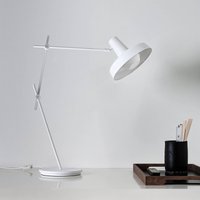 GRUPA Arigato table lamp, three-piece arm, white