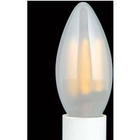 ORION LED bulb E14 C35, matt, 6W, 2,700 K, 720 lm, dimmable