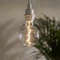 STAR TRADING Globe LED bulb G95 E27 1 W 2,200 K filament look