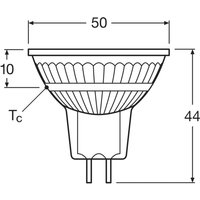 OSRAM GU5.3 LED bulb set of 3, 6.5 W, 12 V, 2,700 K, 36°