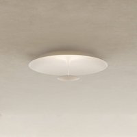 Karman LED-taklampa BLANCO, Ø 92 cm, vit, metall