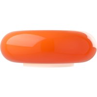 LED-bordlampe Basile, orange, glas, 2.700 K