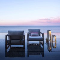 Les Jardins Lanterne solaire LED Skaal avec capteur, 65 cm