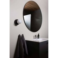 Globen Lighting Torrano wall light, black, Ø 13 cm IP44