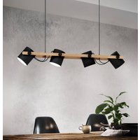 EGLO Hornwood hanging light, 4-bulb, pivotable