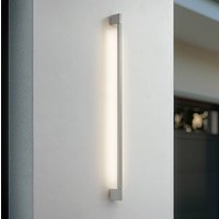 Lindby LED-utomhusvägglampa Neano, 120 cm, stengrå, IP54