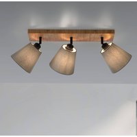 JUST LIGHT. GmbH Spot pour plafond Green Michel, à 3 lampes