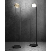 Sil-Lux Lampadaire LED Giotto abat-jour inclinable, doré