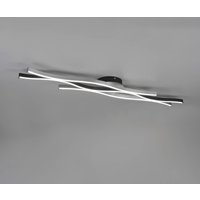 Trio Lighting Blaze LED ceiling light, CCT, dimmable, aluminium