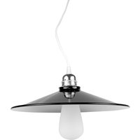 SEGULA Concav suspension en métal, noire