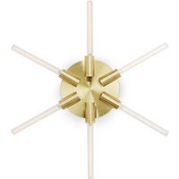 DESIGN BY US Liberty Star wall light, gold-coloured