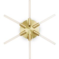 DESIGN BY US Liberty Star vägglampa, guldfärgad